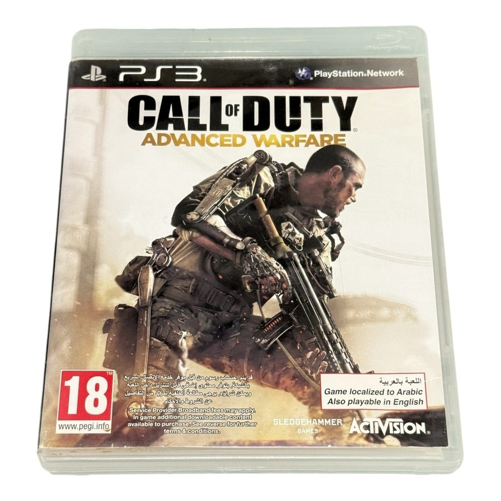 Call of Duty Advanced Warfare PS3 Video Game Complete English Arabic Shooter 18+